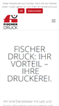 Mobile Screenshot of fischerdruck-peine.de